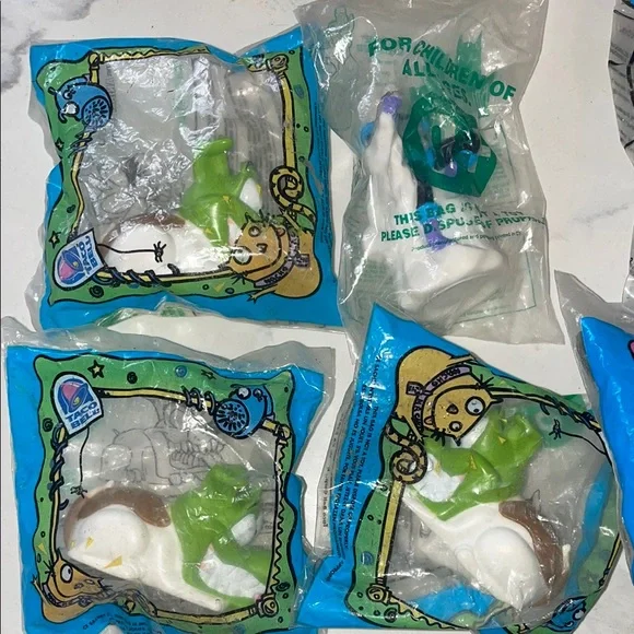 Vintage 1997 Taco Bell Happy Meal Toys Set - Picture 3 of 5